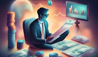 Un homme finance son entreprise